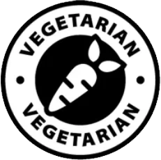 Gelataro vegetarian gummies badge