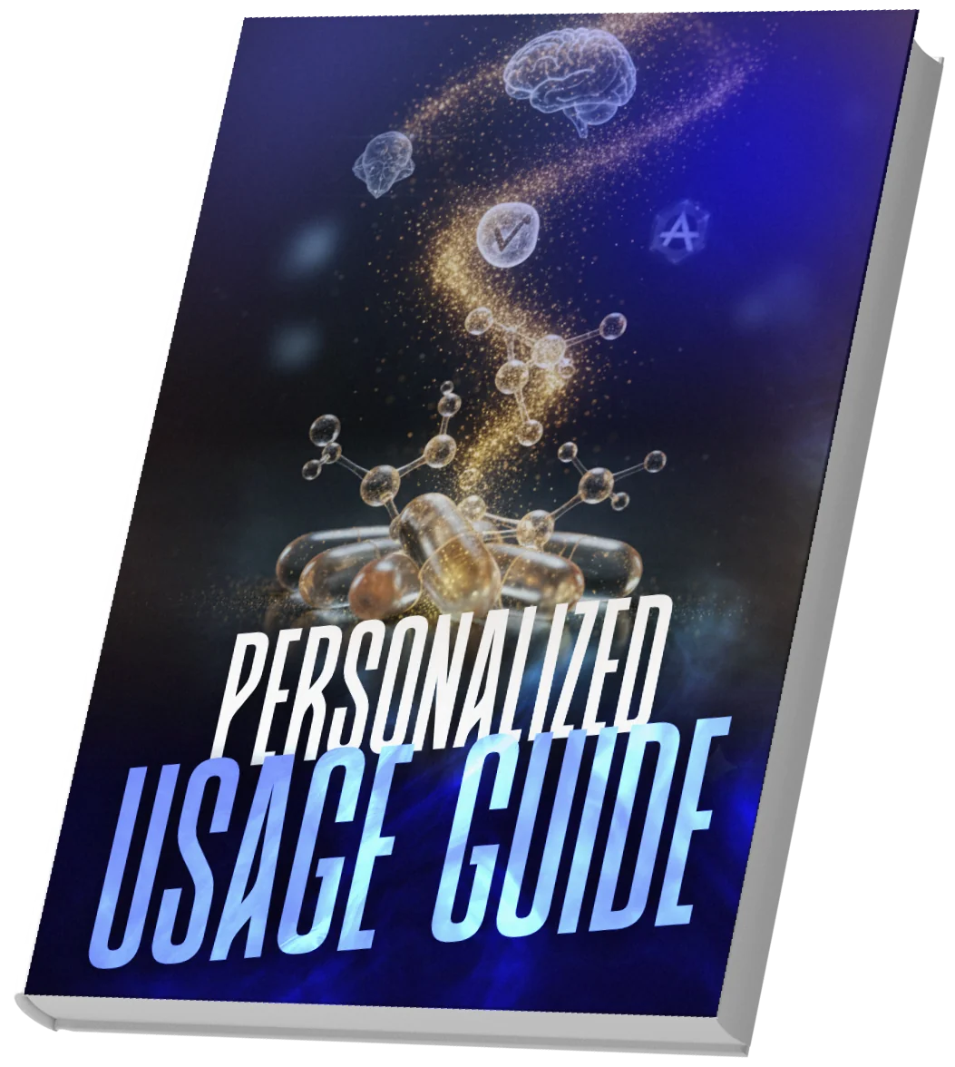 Personalized Usage Guide bonus manual included with a Gelataro order